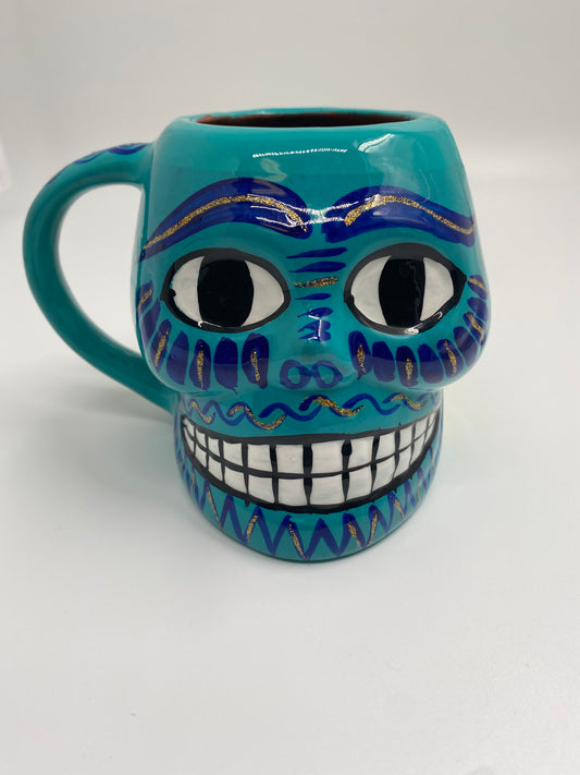 Two Sided Skull Mug